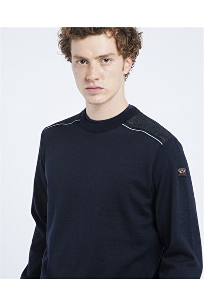 PAUL&SHARK Men's Knitted Roundneck C.W.Wool Sweater