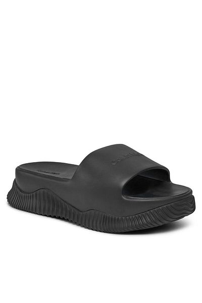 Calvin Klein Comfortable Daily Use - Women's Logo Black Slippers HW0HW01850-BEH