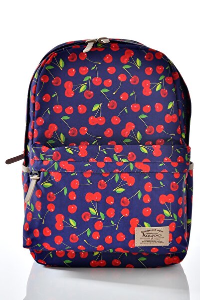 KAUKKO K1131 - Шкільний рюкзак Cherry