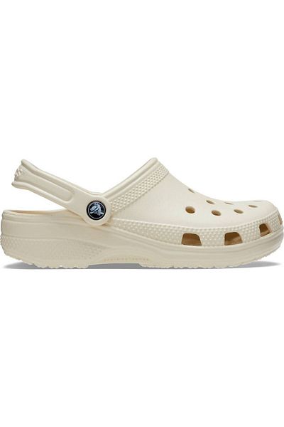 Crocs Ecru Mules for Kids