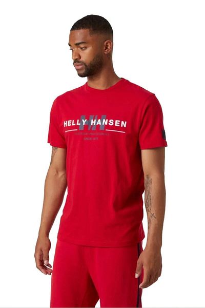Helly Hansen Rwb Graphic T-shirt Men's Red T-shirt Hha.53763-hha.162
