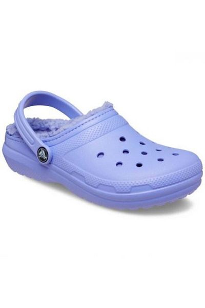Crocs Παιδικές μωβ παντόφλες Classic Lined Clog T 207009 -5πυ