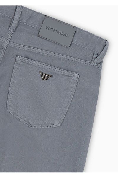 Emporio Armani Ανδρικό ύφασμα τζιν κανονική μέση ίσια μοντέλο γκρι τζιν 3D1J75 1N4RZ-0639