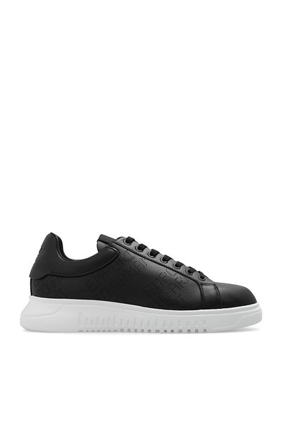 Emporio Armani Pantofi pentru bărbați Emporio Armani Black Trainers