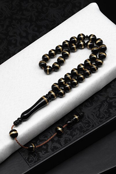 Alibaba Doğaltaş İşlemeli Kuka Tesbih 7 mm Küre Kesim