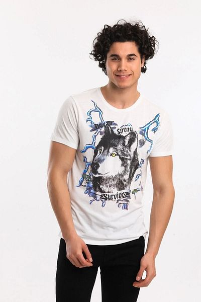 Superfly Tshirt Ανδρικό Tshirt Λευκό 21594-01