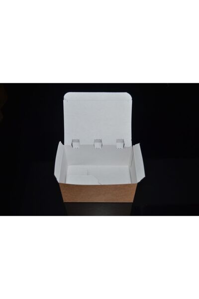 ecenplast Küçük Boy Nugget Kutusu 25 Li Paket