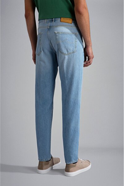 PAUL&SHARK Men's Long Size Buttoned Daily Use Blue Jeans with Pockets24414111-001