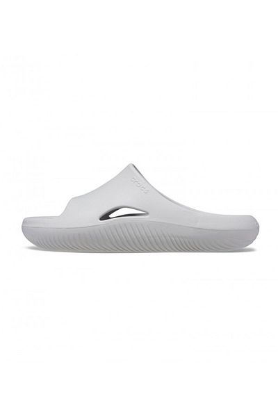 Crocs Παντόφλες Mellow Slide Unisex Grey Slippers 208392 -1 πόδια