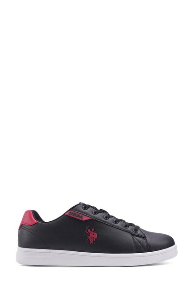 U.S. Polo Assn. US Polo Assn. كوستا حذاء رياضي باللون الأزرق الداكن والأحمر