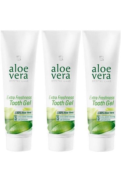 ALLROUND Lr Aloe Vera Extra Freshness Tooth Gel 3 Pieces