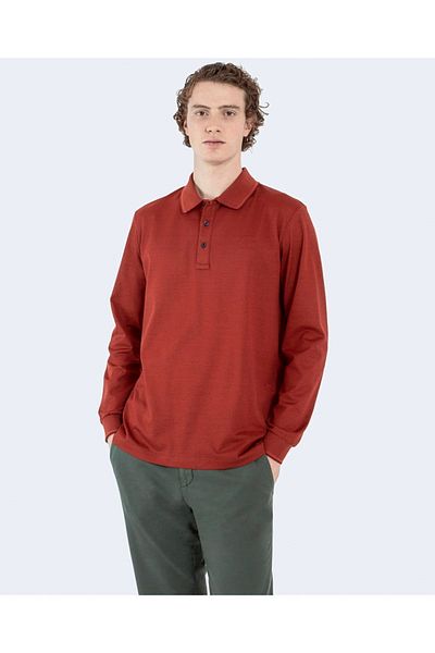 PAUL&SHARK Ανδρικό πλεκτό Poloshirt C.w. βαμβάκι