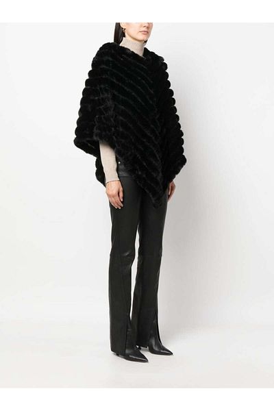 Liu Jo Women's Elegant Designed Patterned Daily Use Black Shawl & Scarf & Scarf 2F3113T0300-22222