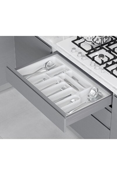 STARAX S-2287-WP ÇEKMECE İÇİ ANTİBAKTERİYEL KAŞIKLIK 60LIK MODÜL BEYAZ EN:54-...