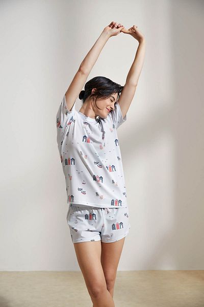 Hays Women's Cotton Shorts Pajama Set