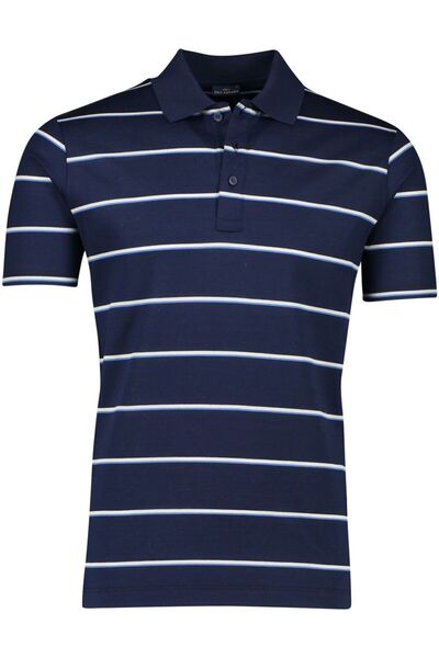 PAUL&SHARK Erkek Polo Yaka Düğme Kapamalı Kısa Kollu Lacivert Polo Yaka T-Shi...