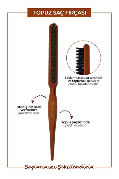 Morfose Professional Bun and Hair Brush