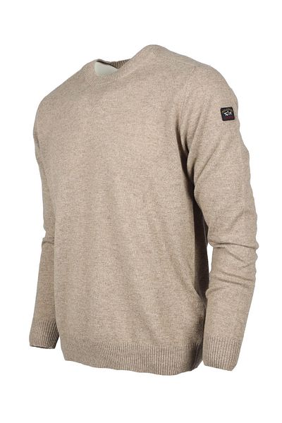 PAUL&SHARK Men's Cotton Regular Cut Comfortable Beige Sweater13311331A-207