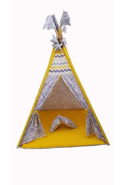 nisa baby tasarım Oyun Çadırı Sarı