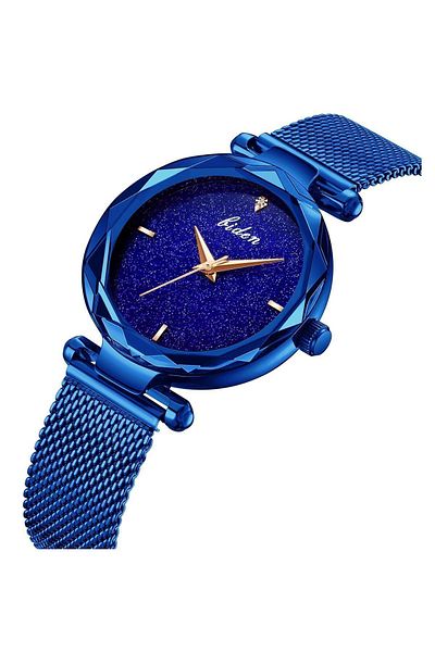 Biden 0127 Glittery Dial Women's Wristwatch