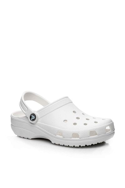 Crocs 10001-100 White Classic Slippers