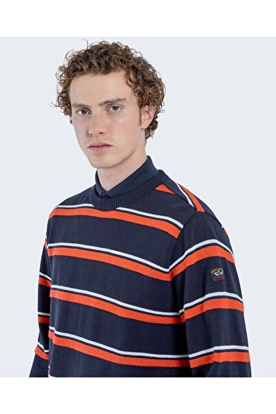 PAUL&SHARK Men's Knitted Roundneck C.W.Wool Sweater