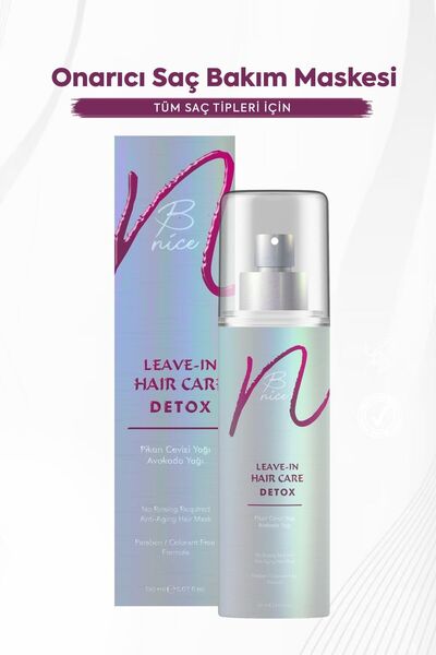 BNICE Onarıcı Saç Detoxu Ve Durulanmayan Saç Bakım Maskesi