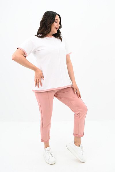 Koza Butik Σετ γυναικεία αθλητική φόρμα Plus Size - Πίσω λεπτομέρεια 3804-23