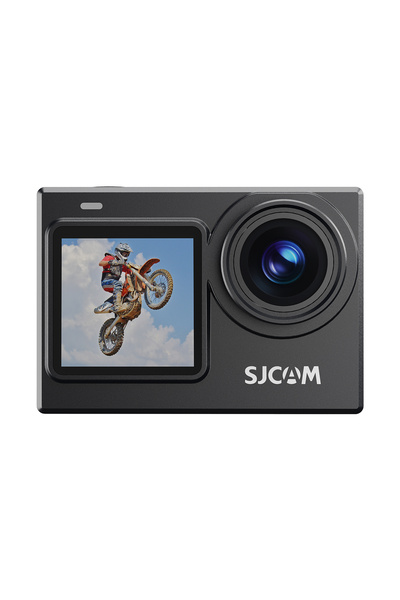 SJCAM Sj6 Pro Wifi 4k60 Uhd 24mp 165° Geniş Açı 1000mah 2”/1.3” Çift Ekranlı Aksiyon Kamerası Siyah