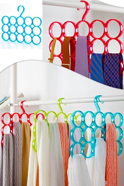 Yıldızan 15-Eye Tie Scarf Shawl Hanger - Ask-557