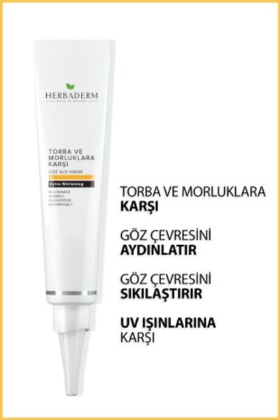 Herbaderm Herba Derm Under-Eye Cream Against Bags and Bruises 15 ml