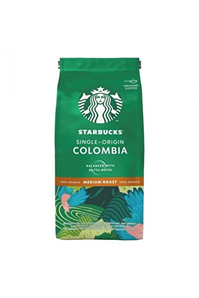 Starbucks Colombia Öğütülmüş Kahve 200gr