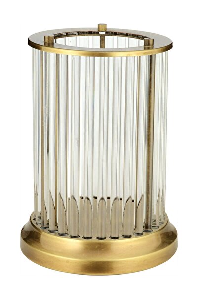 Çakır Aydınlatma Lina Dekoratif Cam Mumluk Eskitme 18 X 24 Cm - Çakır Avize