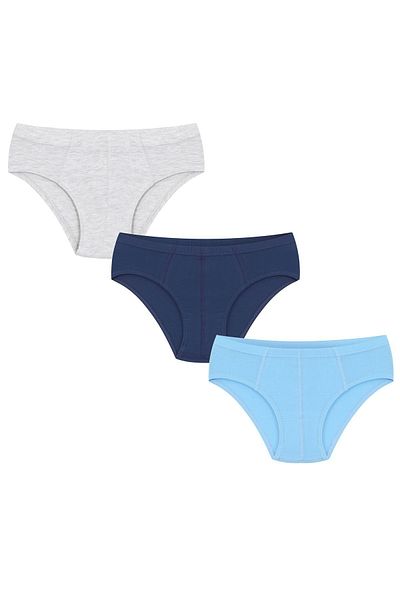 vitmo Set de 3 chiloți atletici din bumbac pentru băieți