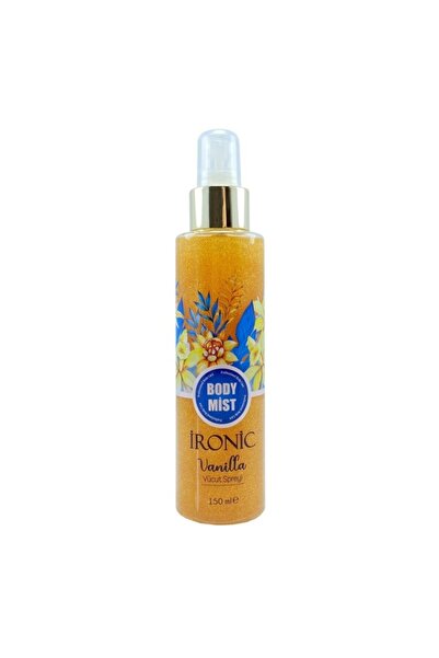 İronic Vanilla Simli Vücut Spreyi 150ml