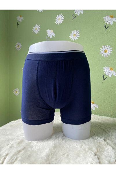 QULAT Ανδρικά Boxers Navy Blue - Lycra και βαμβάκι