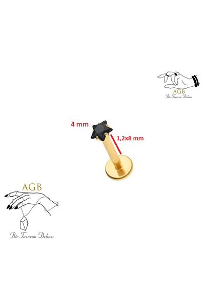 agbtasarım dudak, Burun, Kıkırdak, Kulak "medusa", "labret", "nose" Zirkon Yı...