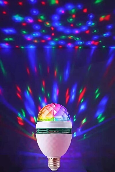 Elif mağazacılık Disko ampulu dönen ışıklar
