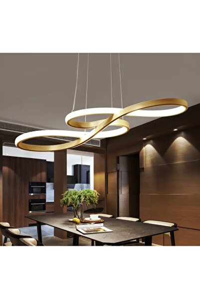 Buiva Sarkıt Avize Power Led Salon Hol Mutfak Led Avize Şık Görsellik Katar