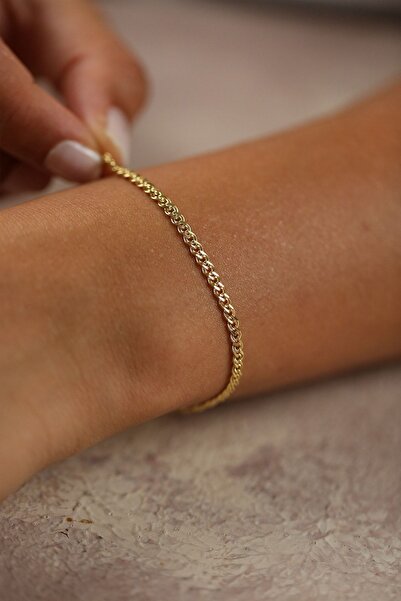 Çgk Çiğdem Gürel Kuyumculuk Altın Hallow Bileklik