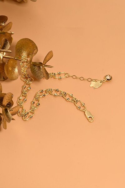 Çgk Çiğdem Gürel Kuyumculuk Dorikalı Ataç Zincir Altın Bileklik