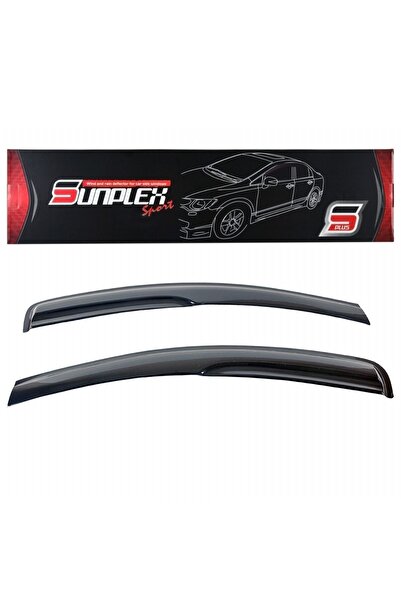SUNPLEX Sp-s-56 Ford Courier 2014-2021 Sport Style Cam Rüzgarlığı 2 Li
