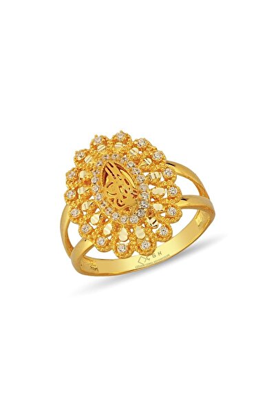 Çgk Çiğdem Gürel Kuyumculuk Tuğra Altın Yüzük T03