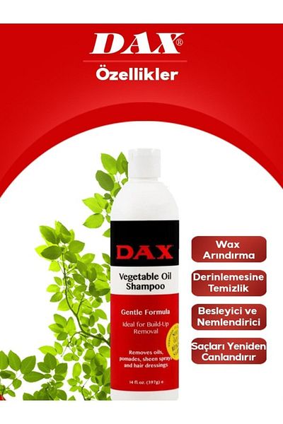 Dax 397gr Soy Extract Wax Purifying Shampoo