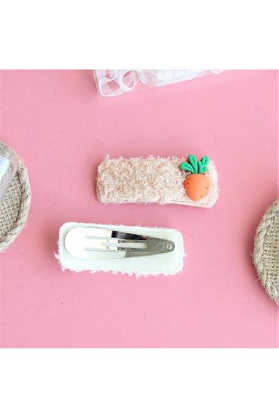 Şeker Ofisi 2-Piece Plush Buckle Cute Fruits