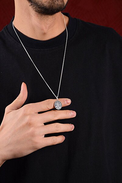 Ebrar Silver Gümüş Yay Burcu Kolye 925 Ayar Gümüş Yay Burç Unisex Kolye