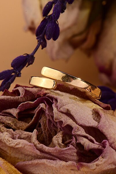 Çgk Çiğdem Gürel Kuyumculuk Aynalı İnce Altın Yüzük