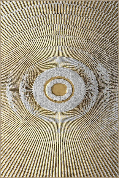 Rugs Modern Halı Yumuşak Daire Temalı Desenli Dokuma Taban Halı ve Yıkanabili...