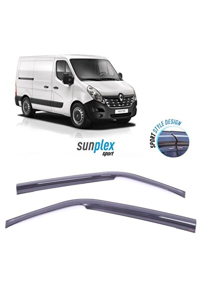 SUNPLEX Sp-s-40 Renault Master 2010-2020 Sport Style Cam Rüzgarlığı 2 Li