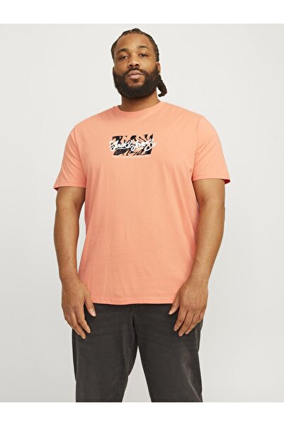 Jack & Jones Plus Tişört Büyük Beden Gedruckt Tişört